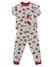 Pijama de inverno manga longa em moletinho flanelado 0 a 4 anos - Gérbya