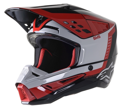 Capacete Leatt Moto 7.5 com Óculos - Verde/Laranja Citrus - Grid Motors