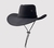 Chapéu Country Cam Preto Cowboy Unissex - comprar online