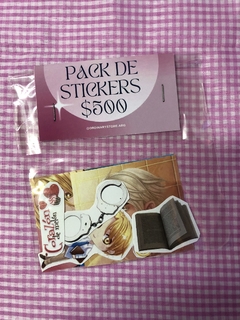 Pack of individual stickers