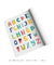 Quadro Decorativo Infantil ABC Alfabeto Rosa - loja online