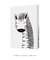 Imagem do Quadro Decorativo Infantil Zebra Animais Traço