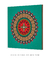 Quadro Decorativo Mandala Amarela Verde e Vermelha na internet