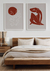 Quadros Decorativos Inspiração Matisse - Composição com 2 Quadros