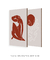 Quadros Decorativos Inspiração Matisse - Composição com 2 Quadros - comprar online