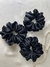 Scrunchie Cetim Preta - comprar online