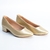 Sapato Salto de Bico Fino Softli 10058 Light Gold - comprar online