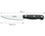 Cuchillo negro con remache ART 8305 12,5 cm - comprar online
