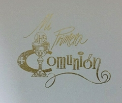 ALBUM CON TORNILLO 5NT -COMUNION - tienda online
