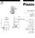 PIAZZA NEXT MONOCOMANDO BIDET CON TRANSFERENCIA 10204 - 0023 - comprar online