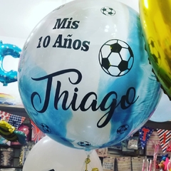 Imagen de GLOBO BURBUJA DE HELIO CON FRASE 45 CM