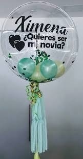 GLOBO BURBUJA CON GLOBOS DE LATEX - comprar online