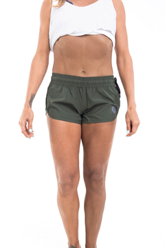 BoardShort Feminino Elastano Militar