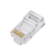 Kit 10 Conector Macho RJ45 Furukawa SoHo Plus Cat5e Para Cabo Sólido e Flexível