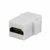 Plug Branco Keystone HDMI Fêmea Emenda para Cabos 1.3 1.4 e 2.0 Tomada Espelho Chip SCE 062-9668 Pix