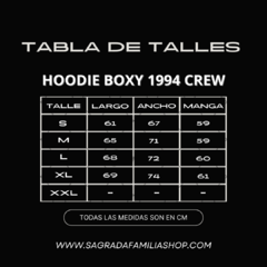 HOODIE BOXY 1994 CREW - VERDE - comprar online