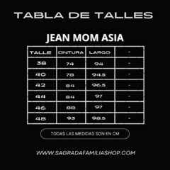 JEAN MOM - ASIA - Sagrada Familia Shop