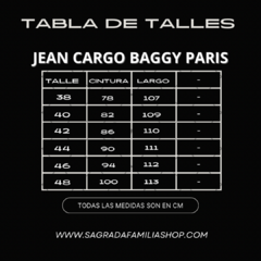 JEAN CARGO BAGGY - PARIS en internet