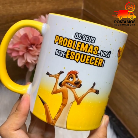 Caneca Bob Esponja - Todos Os Dias Me Ligam