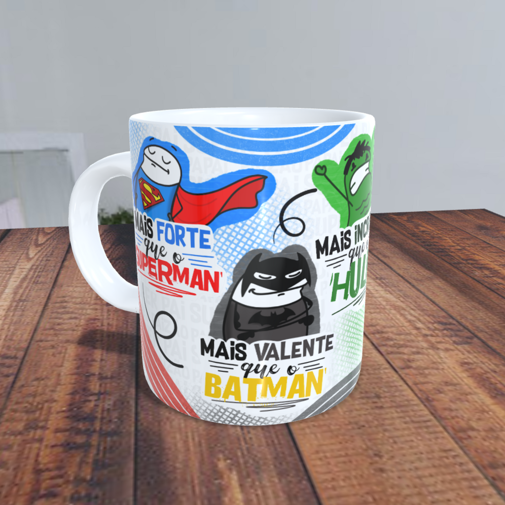 Caneca Personalizada Meme Flork - Amor da Minha Vida - Caneca Personalizada  para Todas as Ocasiões!