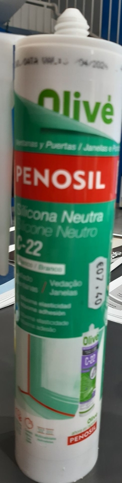 SILICONA NEUTRA: SELLADO VENTANAS.(BLANCO.)