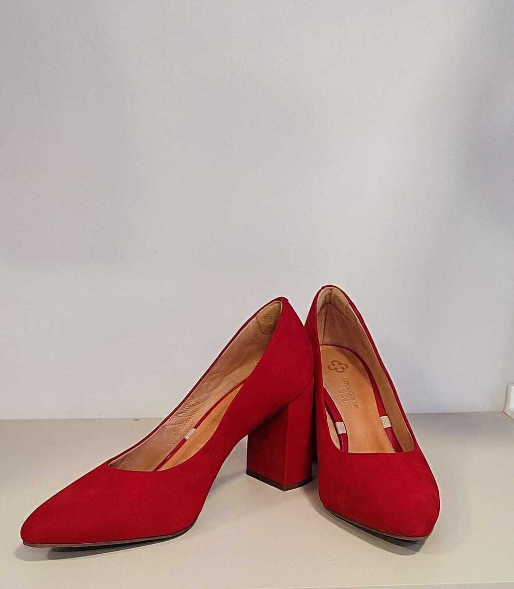 Scarpin best sale vermelho capodarte