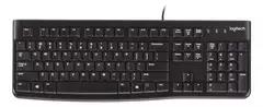 TECLADO LOGITECH BLACK USB K120 - Innovar