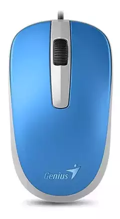 MOUSE GENIUS USB BLACK/BLUE DX-120 - Innovar