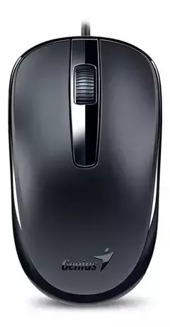 MOUSE GENIUS USB BLACK/BLUE DX-120 - tienda online