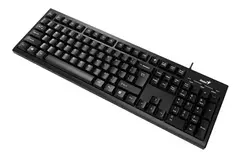 TECLADO GENIUS USB NEGRO KB-100 - tienda online