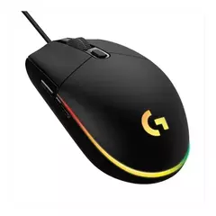 Mouse gamer Logitech Series G203 Lightsync negro - Innovar