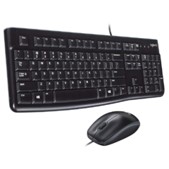 Kit de teclado y mouse Logitech MK120 - comprar online