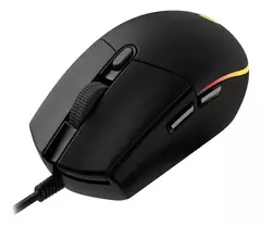 Mouse gamer Logitech Series G203 Lightsync negro en internet