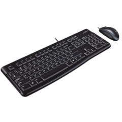 Kit de teclado y mouse Logitech MK120 en internet