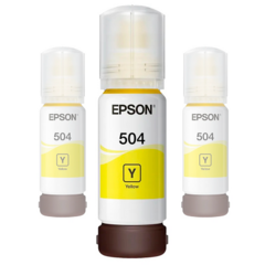 EPSON BOTELLA T504420 AMARILLO