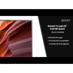 Smart Tv Led 43" Full HD Quint - comprar online