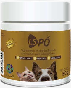 Suplemento para Cães e Gatos LS Pó Alivira Pet 50g