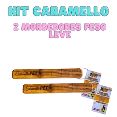 Kit 2 Unid Mordedor de Madeira de Café para Cães Caramello Pet Peso Leve 20 cm - comprar online