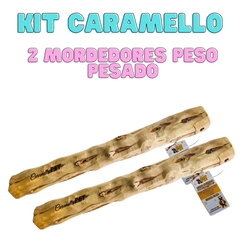 Kit 2 Unid Mordedor de Madeira de Café para Cães Caramello Pet Super Pesado 40 cm - comprar online