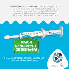 Suplemento para Cães e Gatos Bioprat Pet GLN Alivira Pet 14g - loja online