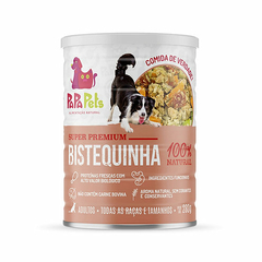 2 unid Papapets Cães Adultos Bistequinha 280g Carne Suína - comprar online