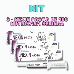 Kit 3 Unid Suplemento Pet Nexin Nutrisana Seringa 40g - comprar online