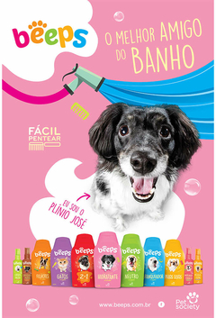 Shampoo 2 em 1 Pets de Pelos Curtos Beeps 500mL Melância na internet