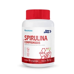 Suplemento Alimentar Mundo Animal Nutrisana Spirulina 30 comprimidos - Caramello Pet