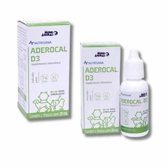 Kit 2 Unid de Aderocal D3 Nutrisana Mundo Animal 20ml