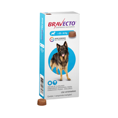 Anti Pulgas e Carrapatos Bravecto 1000 Mg 20 a 40 Kg Bravecto na internet