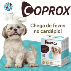 Kit 2 Unid Suplemento para Cães Coprox Alivira Pet 60g - Caramello Pet