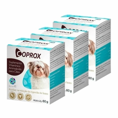 Kit 3 Unid de Suplemento para Cães Coprox Alivira Pet 60g