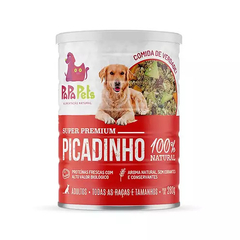 Kit 5 Unid Papapets Cães Adultos Picadinho 280g Carne Bovina na internet