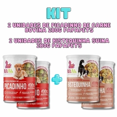 Kit Papapets 2 Unid Picadinho e 2 Unid Bistequinha - comprar online